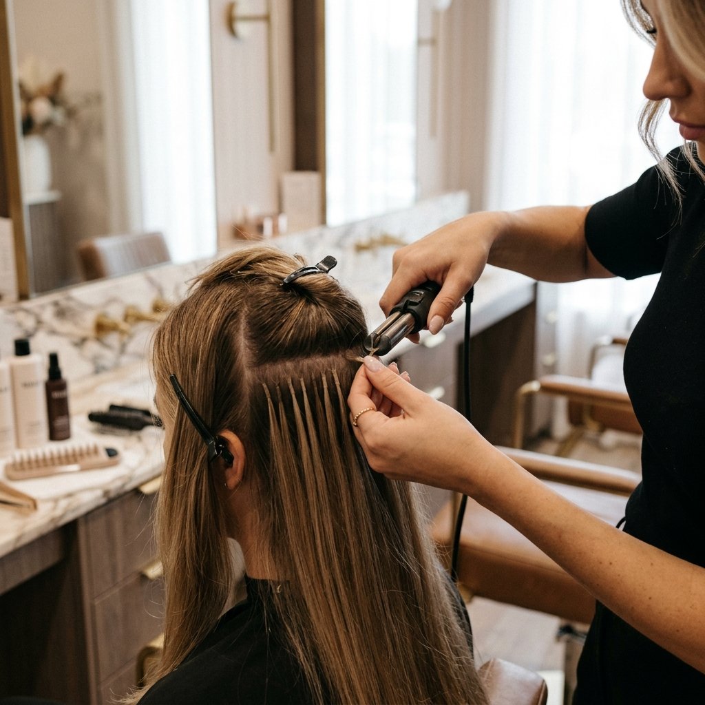 Hair Extensions Refilling